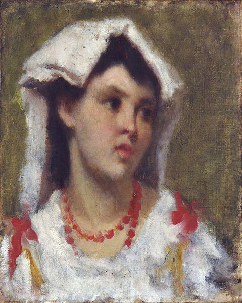 Young Woman from Ciociara, Leonardo Bazzaro